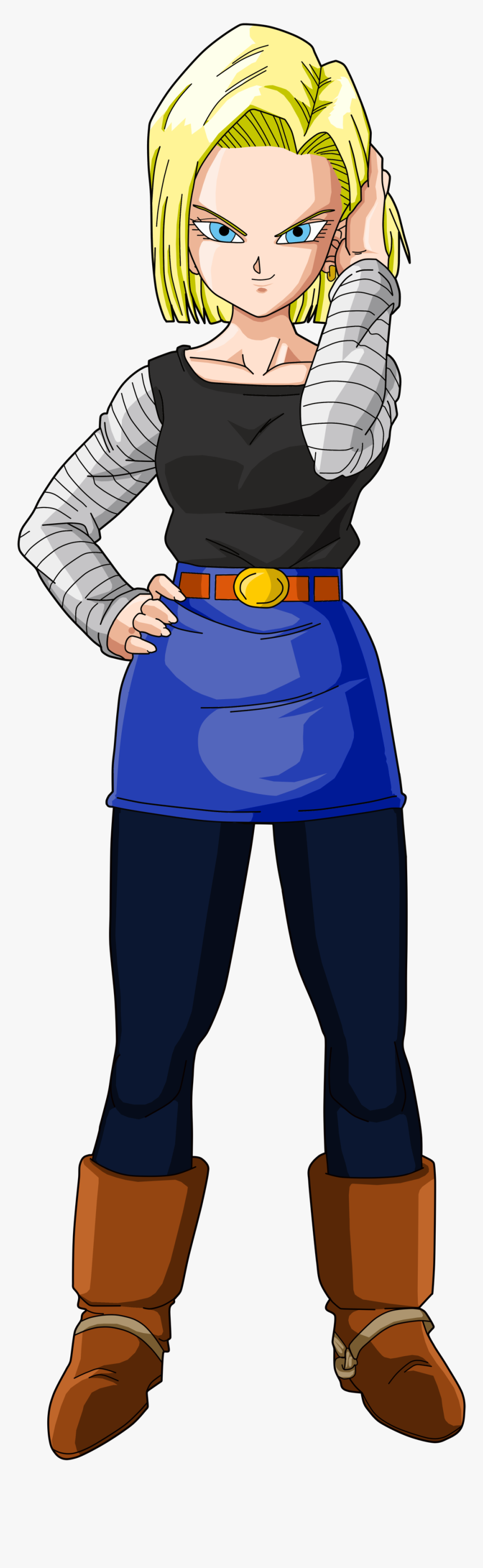 Death Battle Wiki - Android 18 Png, Transparent Png, Free Download