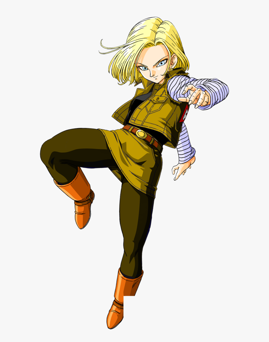 C 18 Dragon Ball , Png Download - Android 18 Red Ribbon Army, Transparent Png, Free Download