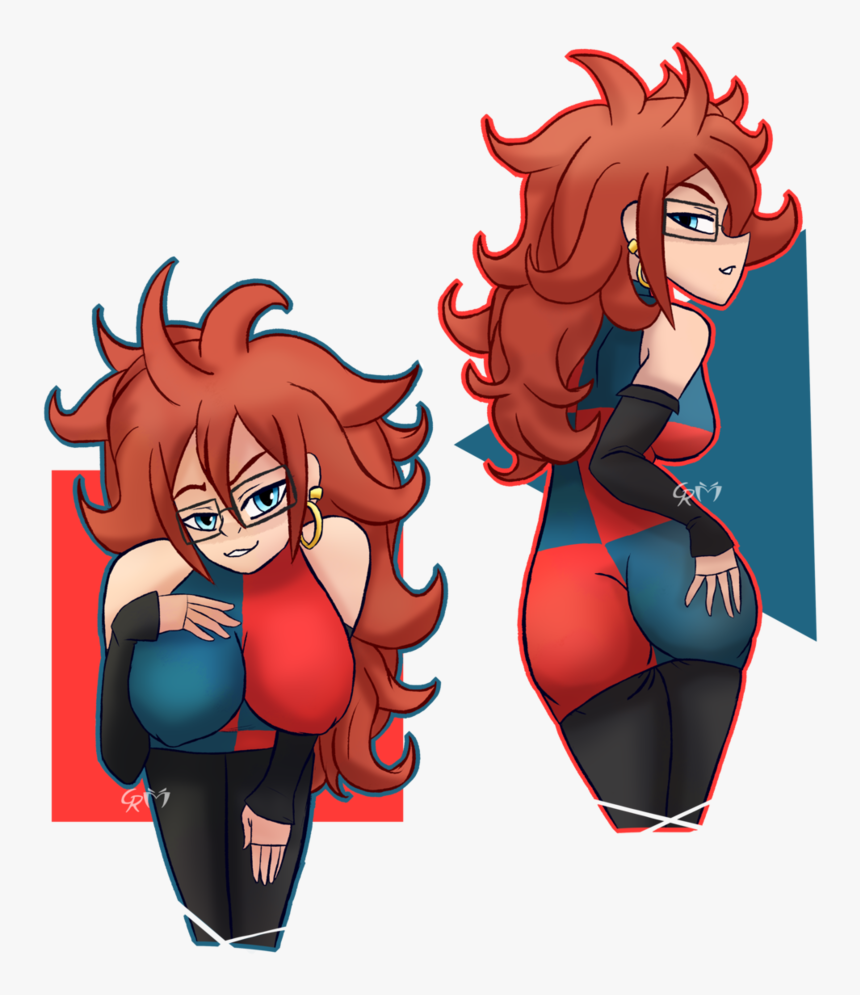 Android 18 Sensual Dragon Ball , Png Download - Android 21 Thicc Fanart, Transparent Png, Free Download
