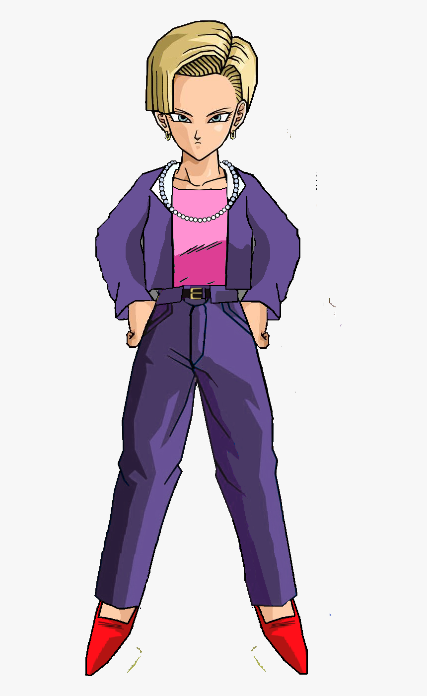 Android 18 Gt - Dragon Ball Gt Androide 18, HD Png Download, Free Download