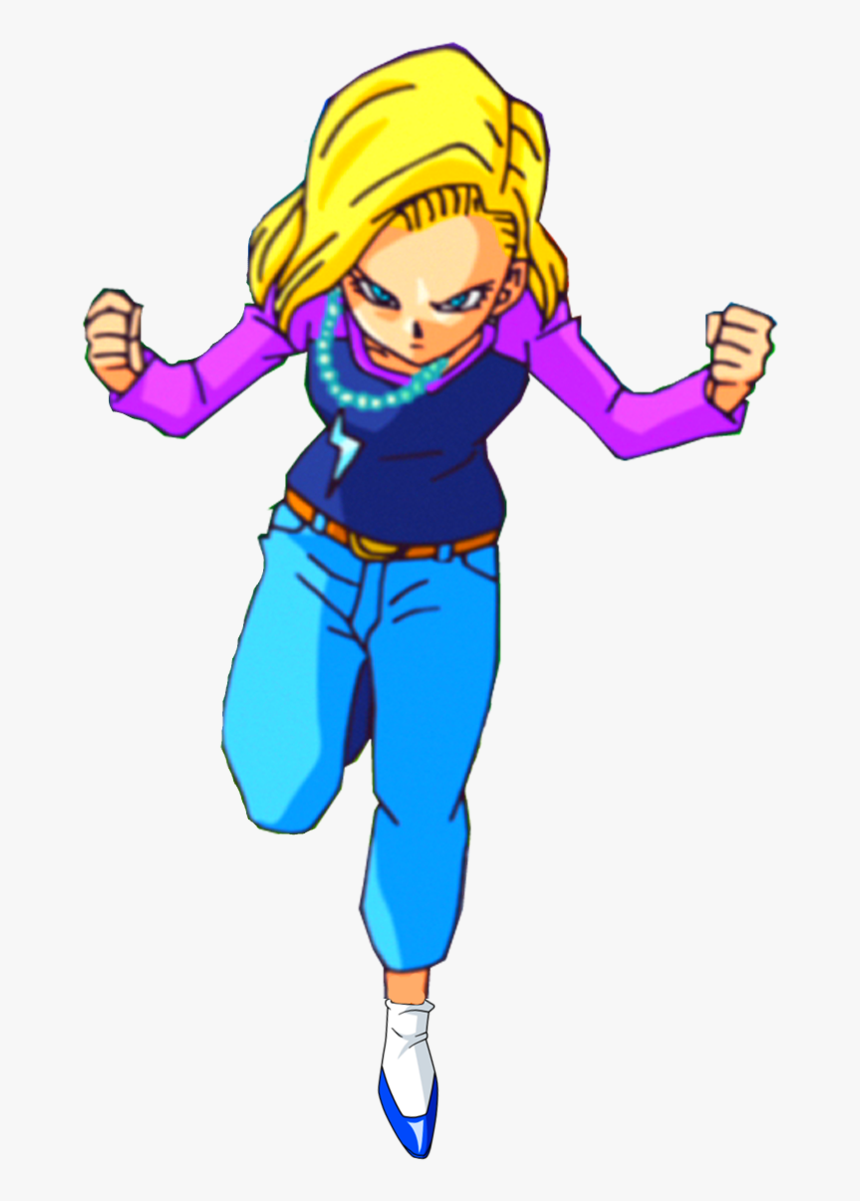 Transparent Android 18 Png - Androide C 18 Dragon Ball Super, Png Download, Free Download