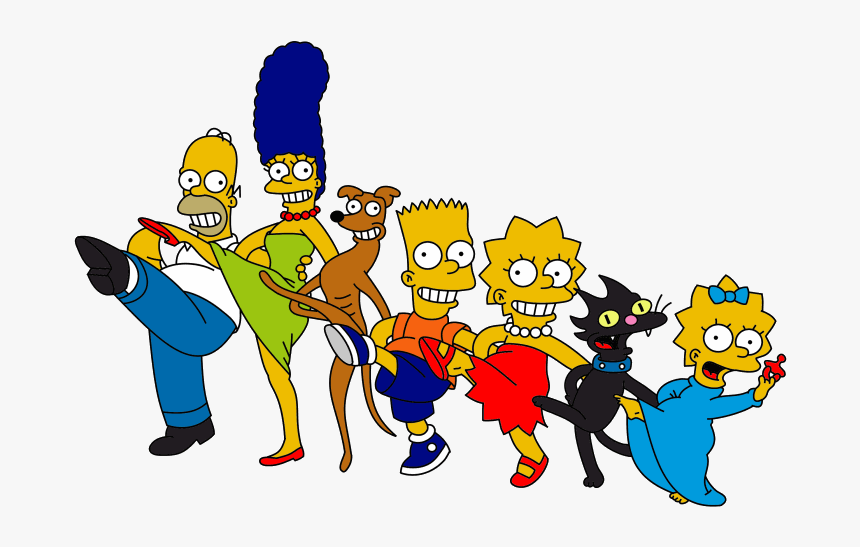 Simpsons Clip Art, HD Png Download - kindpng.