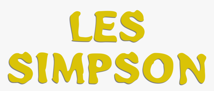 Logo Français Des Simpson Dans Le Générique - Simpson Logo Francais, HD Png Download, Free Download