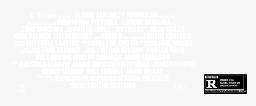 Movie Credits - Carmen Pfaff Na Facelift, HD Png Download, Free Download