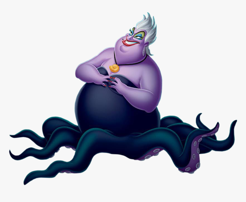 Ursula Evil Queen Cattivi Disney Clip Art - Ursula Png, Transparent Png, Free Download