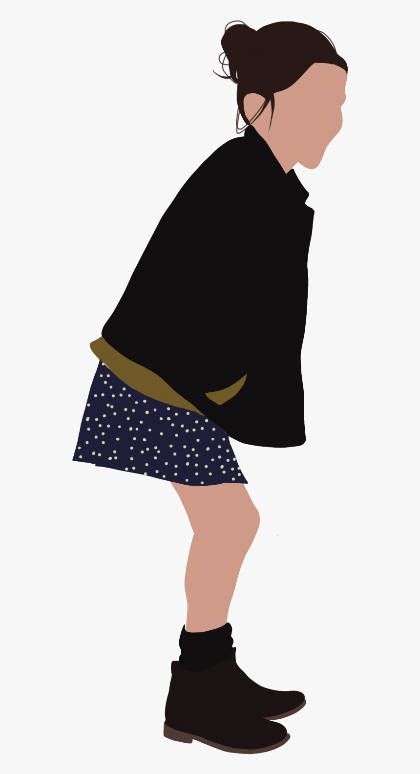 People Flat Illustration Png, Transparent Png, Free Download