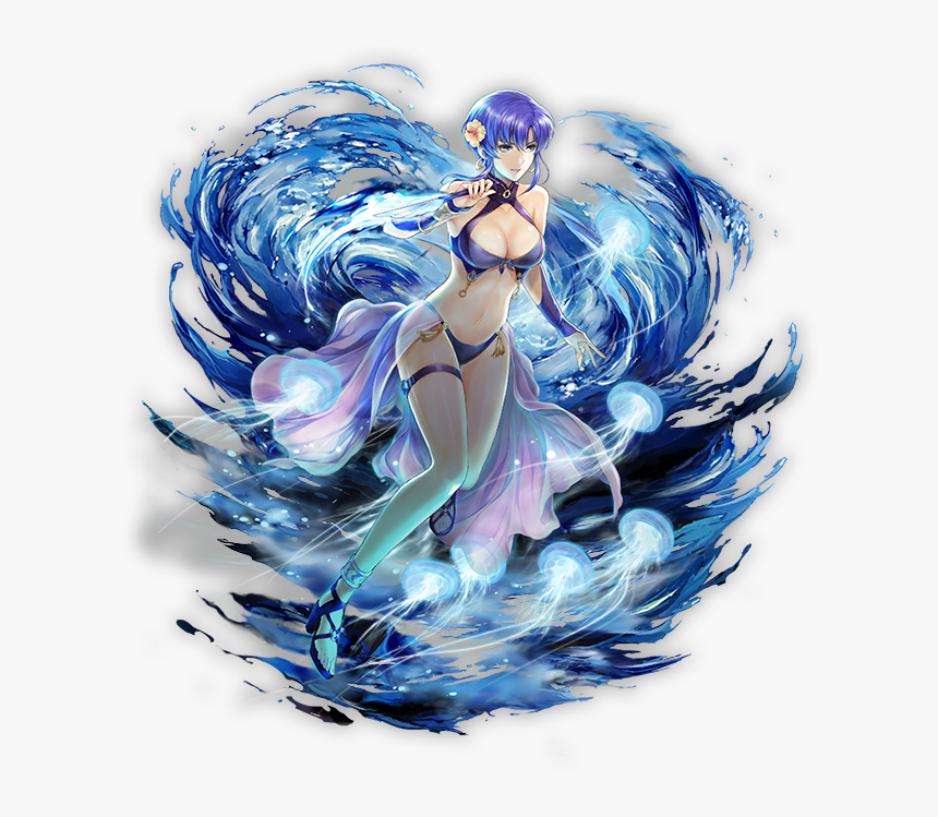 Fire Emblem Heroes Summer Ursula, HD Png Download - kindpng.