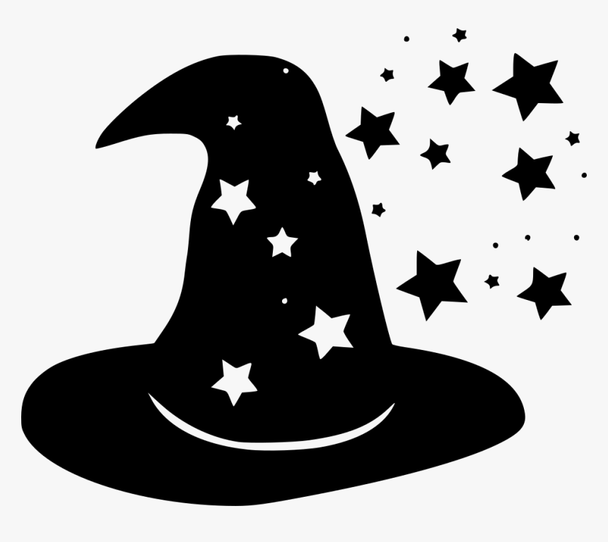 Magic Hat - Wizard Wand Clip Art, HD Png Download, Free Download