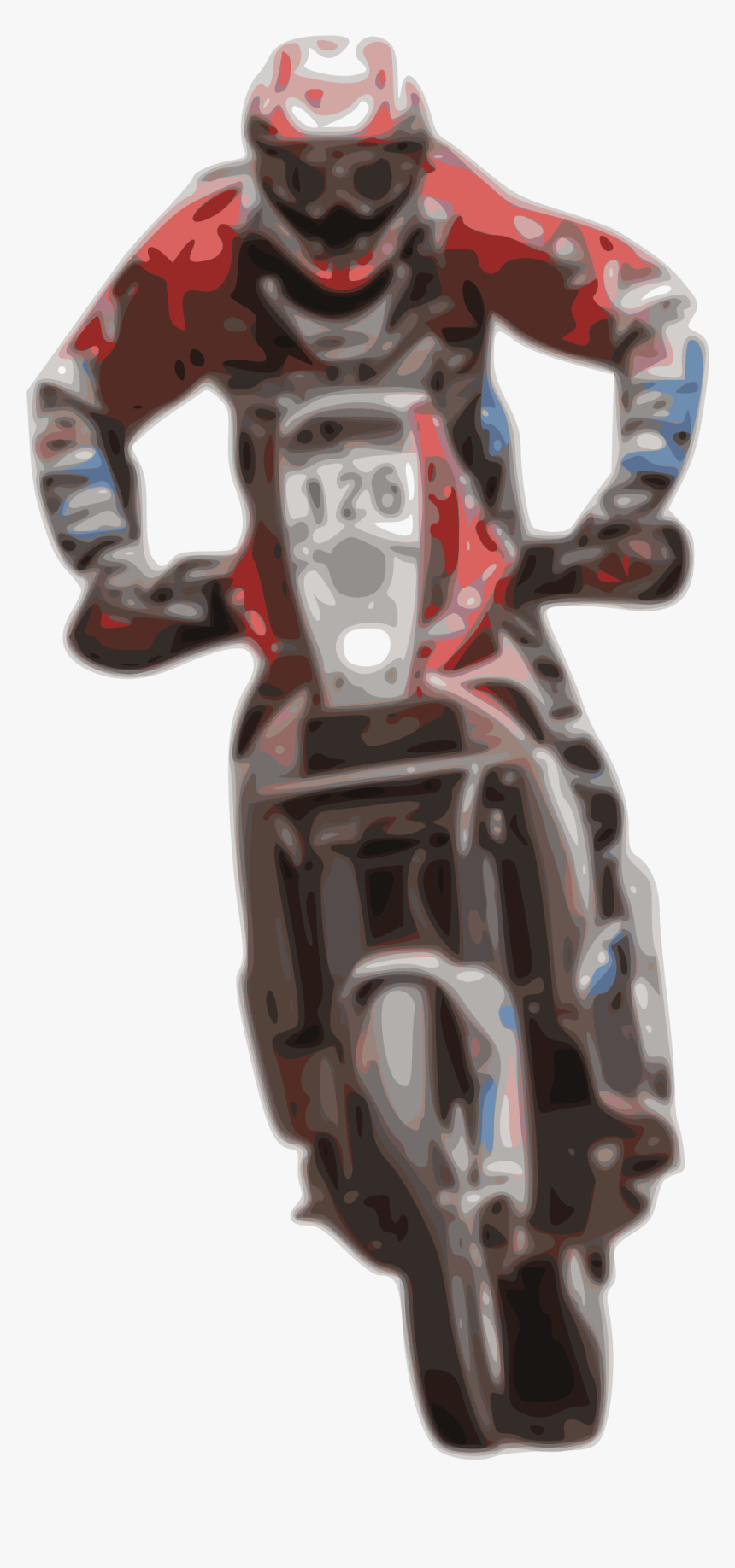 Bike Rider Png Download - Bike Racing Front View Png, Transparent Png, Free Download