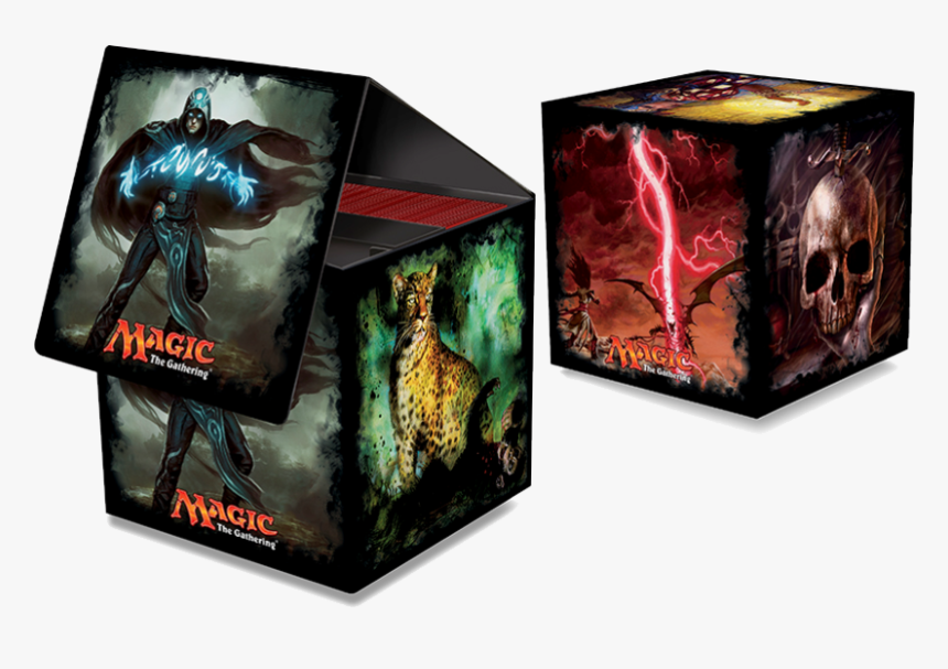 Up Dkbx Mtg Cube Jace Mindsculptor - Mox Cub3 ™ Deck Box, HD Png Download, Free Download