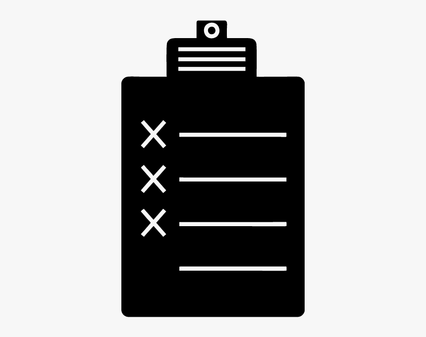Checklist Incomplete Icon Png, Transparent Png, Free Download