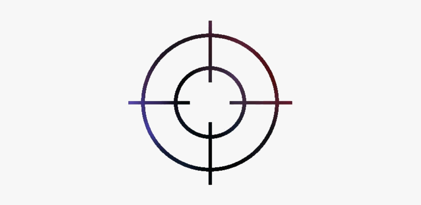 Sniper Crosshairs Png Transparent Images - Target, Png Download, Free Download