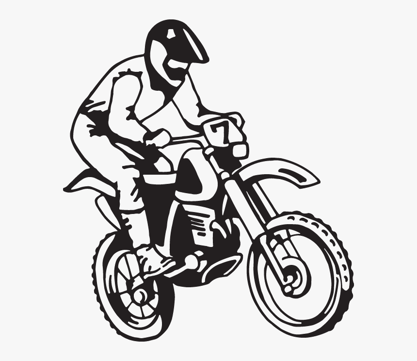 Dirt Bike Rider Clipart Png Download Motorcycle Clipart Rider Png Transparent Png Kindpng