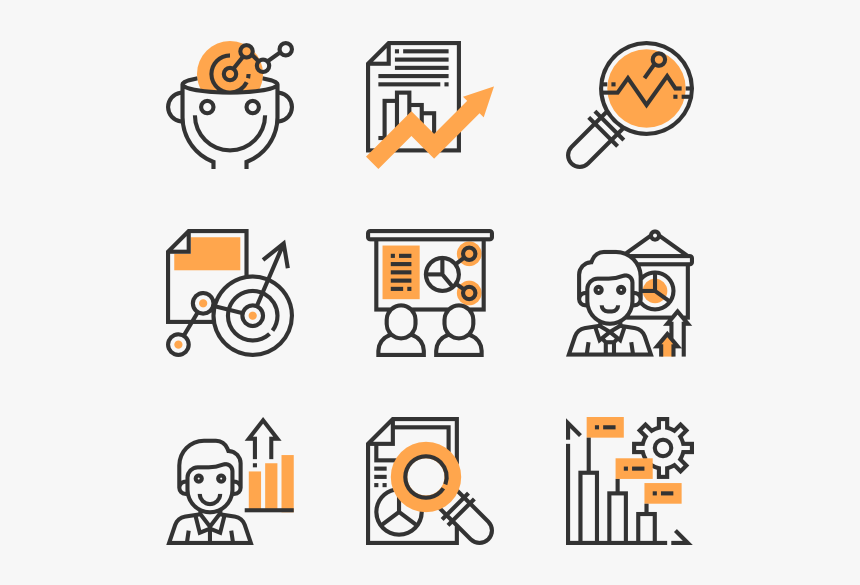 Research Vector Icon - Connect To Databases Icons, HD Png Download, Free Download