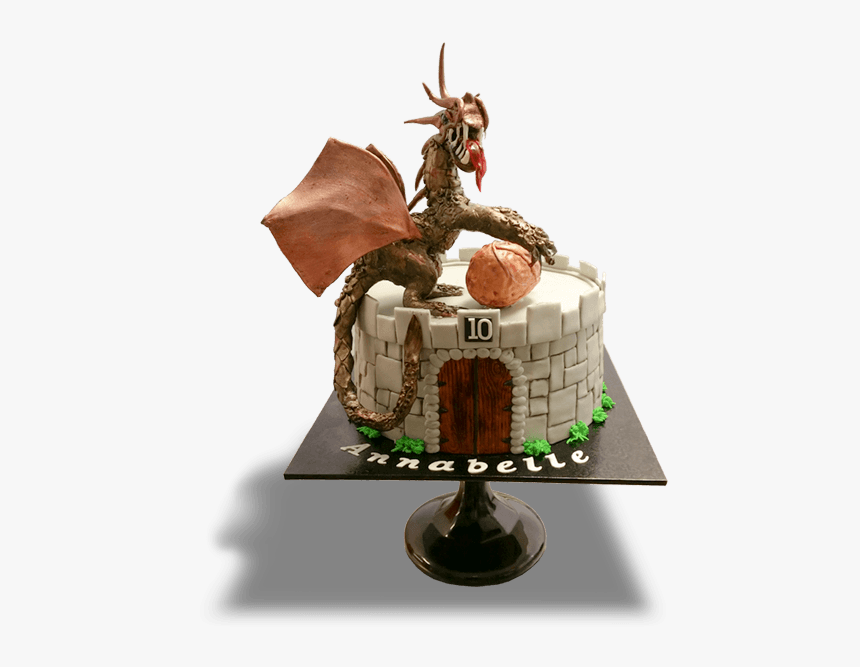 Fantasy Dragon Cake, Made To Order Custom Birthday - Fantasy Dragon Cake, HD Png Download, Free Download