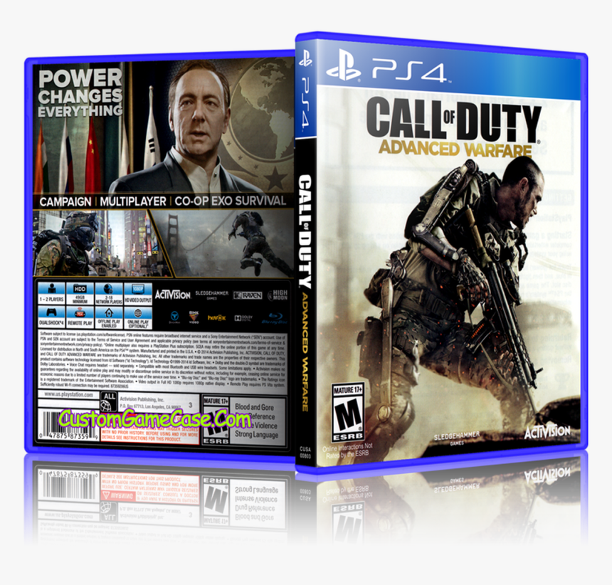 Call Of Duty Advanced Warfare - Call Of Duty Sur Ps4, HD Png Download, Free Download