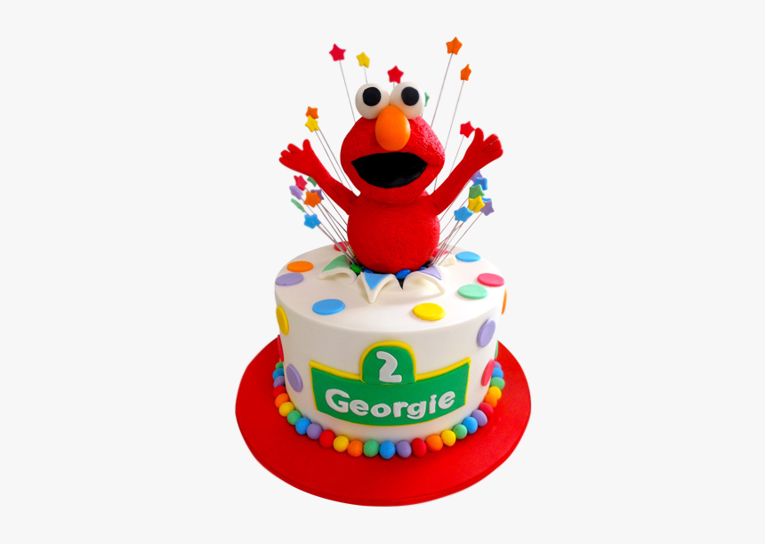 3d Elmo Cake - Birthday Cake, HD Png Download, Free Download