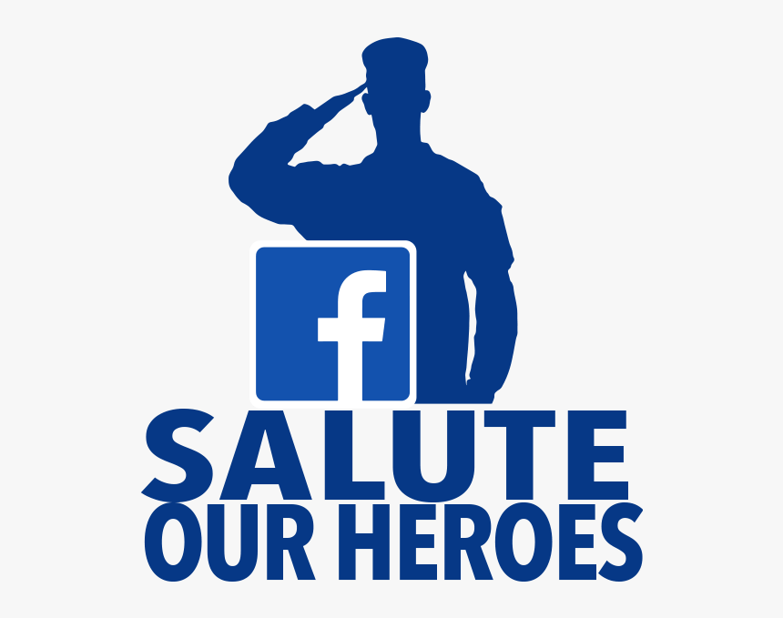 You Can Salute Our Heroes When You Like, Share, Comment - Silhouette, HD Png Download, Free Download