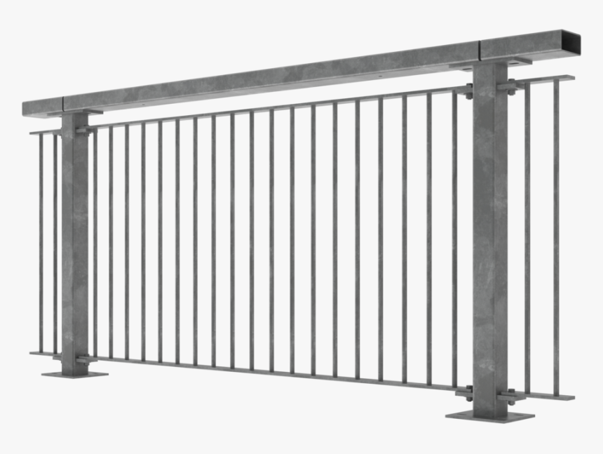 Walkway Bridge Render - Metal Bridge Railing Png, Transparent Png, Free Download