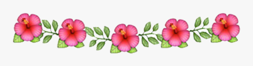 #flowers #flower #flores #flor #floral #emoji #emojiwhatsapp - Flower Crown Emoji Transparent, HD Png Download, Free Download