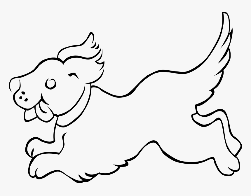 Png Dog Running Clipart Transparent Png , Png Download - Dog Running Clip Art, Png Download, Free Download