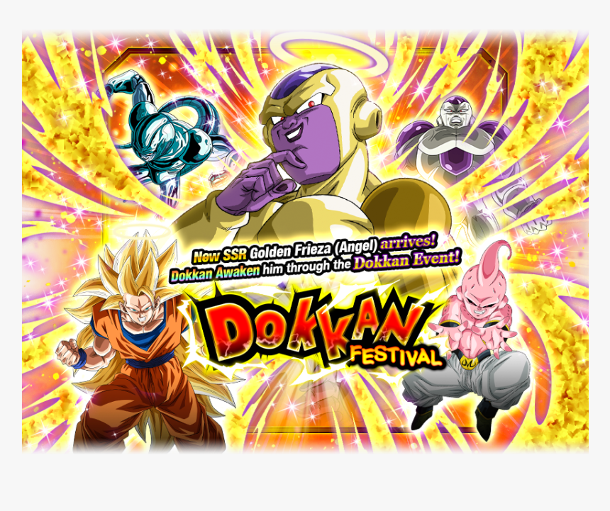 Transparent Golden Banner Png - Golden Frieza Angel Dokkan, Png Download, Free Download