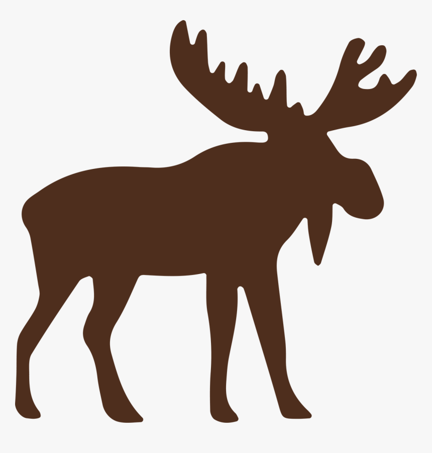 Transparent Moose Silhouette Png - Moose Silhouette Svg Free, Png