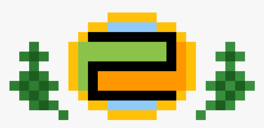 Superman Symbol Pixel Art, HD Png Download, Free Download