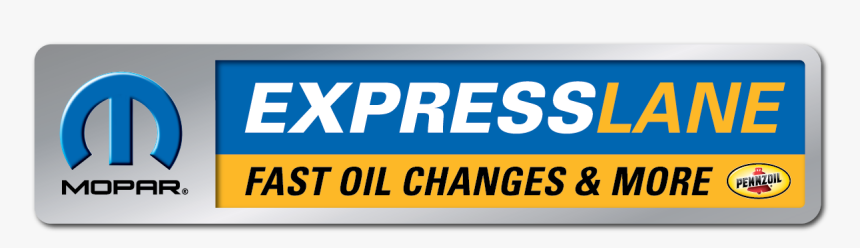 Express Lane Oil Change And Service At Thomson Chrysler - Mopar, HD Png Download, Free Download