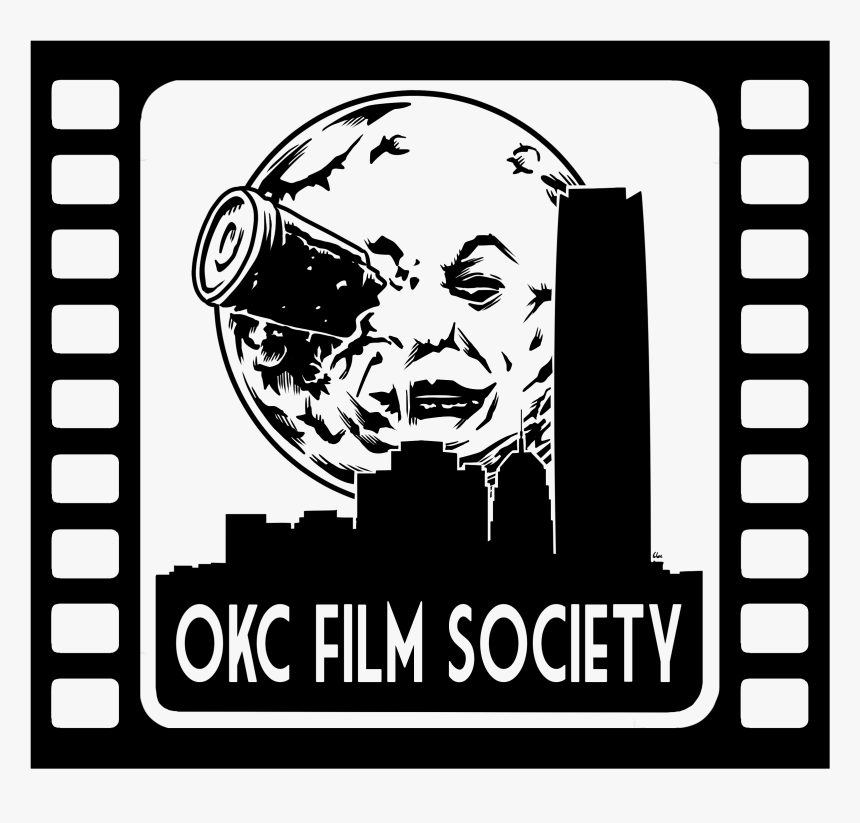 Okc Film Society Logo Photographic Film - Skull, HD Png Download, Free Download