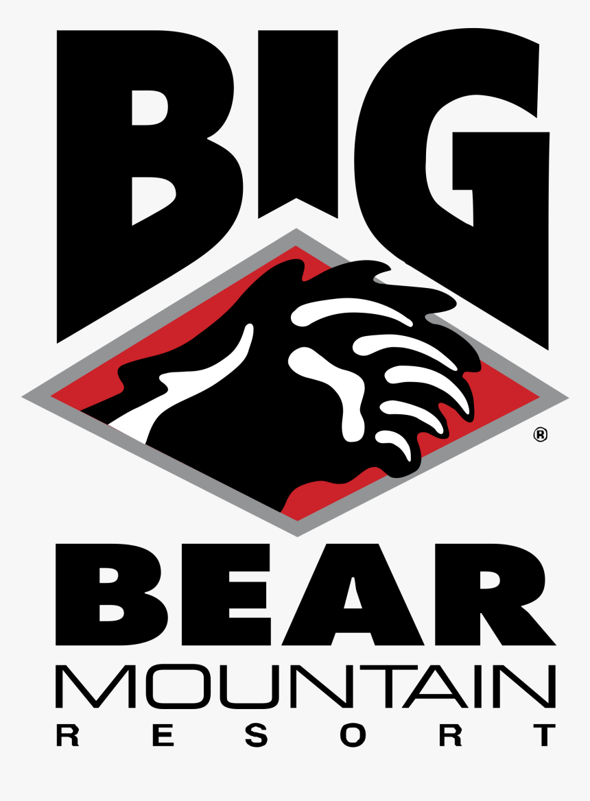 Graphic Free Library Big Bear Mountain Logo Png Transparent - Bear Mountain, Png Download, Free Download