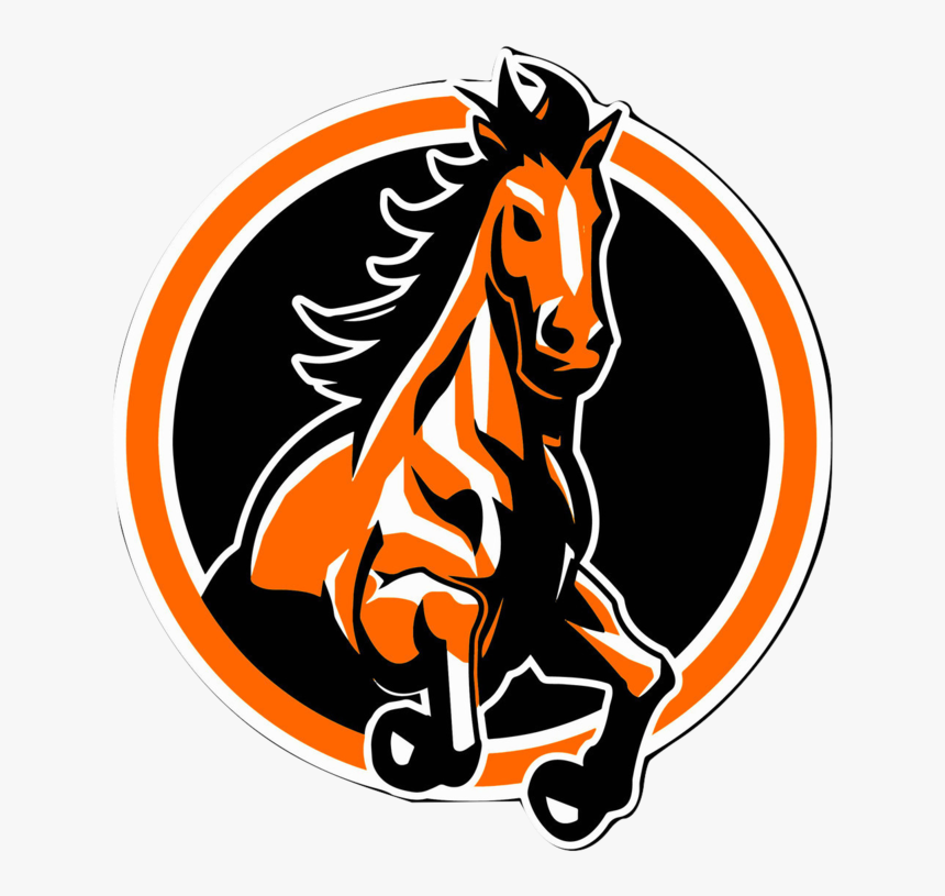 Mustang Logo, Sports Logo, Mustangs, Uni, Logo Design, - Mclaughlin School Sd Logo Mustangs, HD Png Download, Free Download