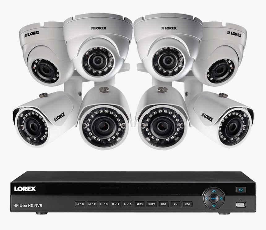 Camara Vector Surveillance Camera - Transparent Panasonic Cctv Camera, HD Png Download, Free Download