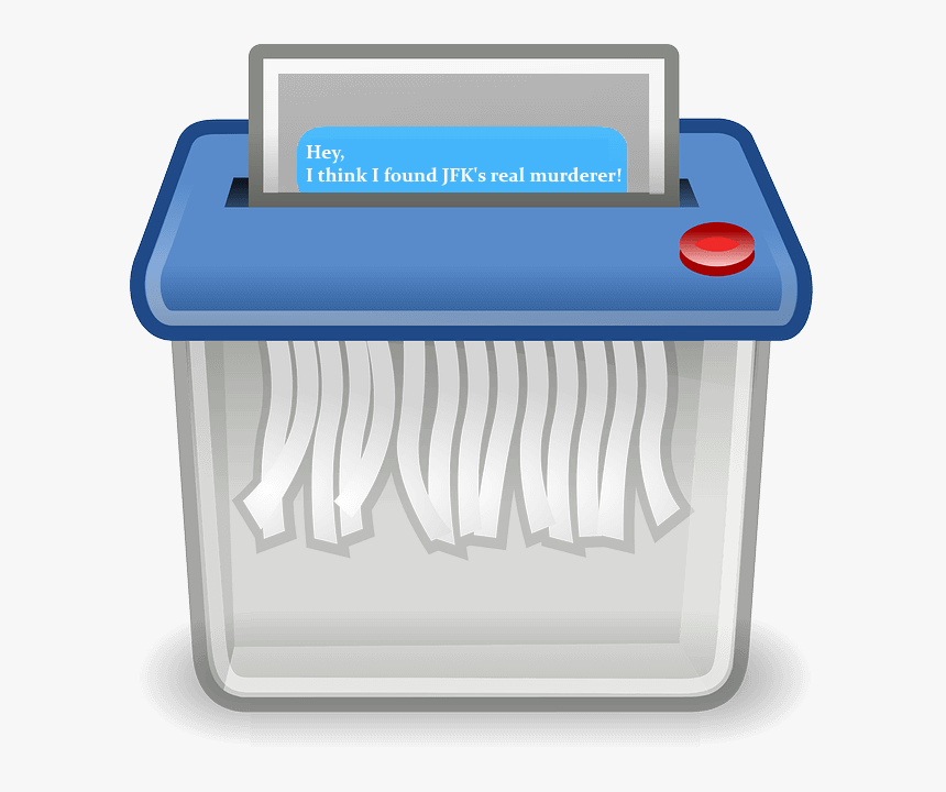 Deleting Imessages History - Clip Art Paper Shredder, HD Png Download, Free Download