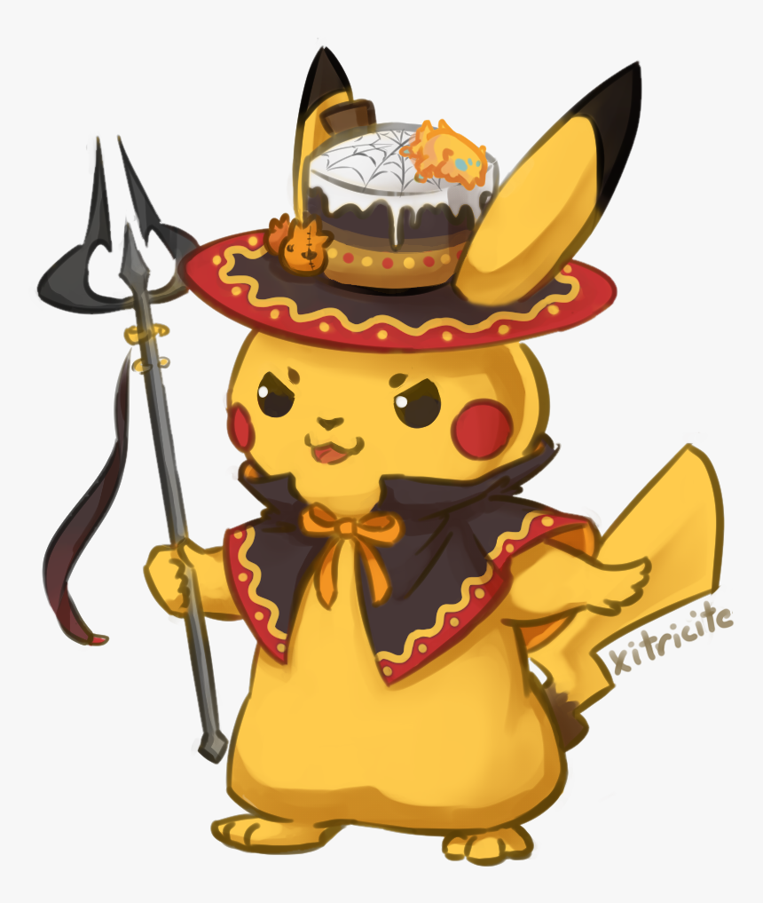 Fan Art Pikachu Halloween, HD Png Download, Free Download