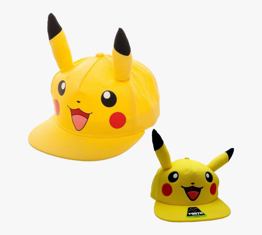 Pikachu Hat Youth - Pikachu, HD Png Download, Free Download