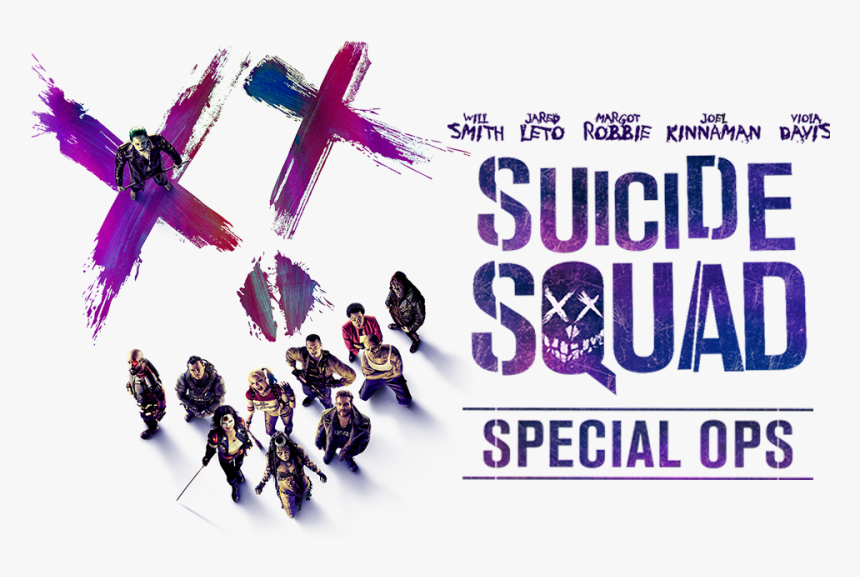 Suicide Squad Movie Logo Png - Suicide Squad Special Ops, Transparent Png, Free Download