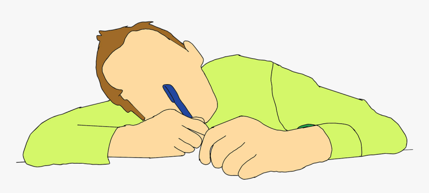 Sleep Work Tired Free Photo - Sleep On Desk Png, Transparent Png, Free Download