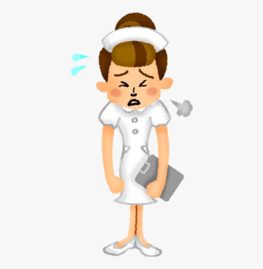 Tired Nurse Clipart Transparent, HD Png Download, Free Download