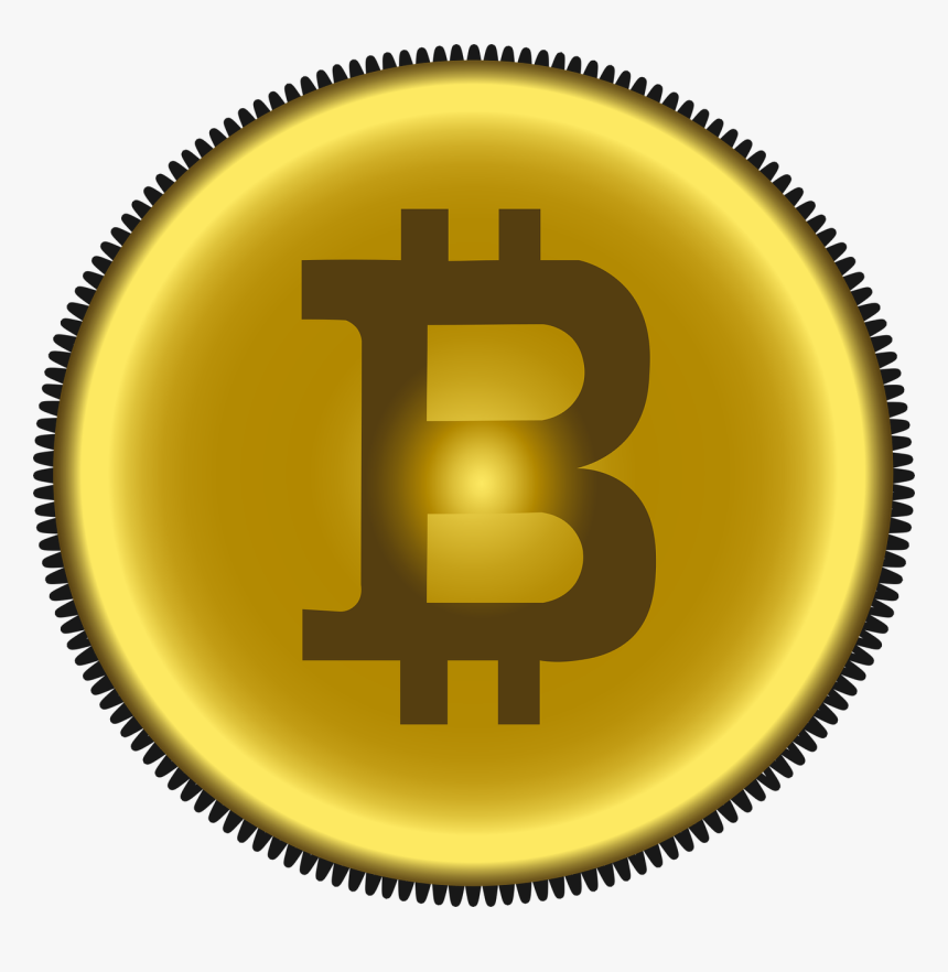Bitcoin, Cryptocurrency, Gold, Metallic, Coin, Metal - Bitcoin, HD Png Download, Free Download