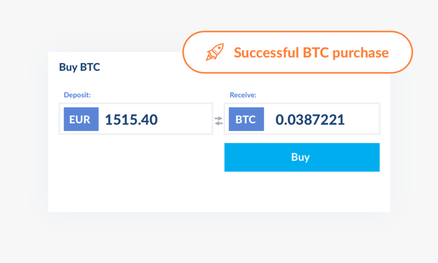 Fast Cryptocurrency Trading - Successful Bitcoin Transfer, HD Png Download, Free Download