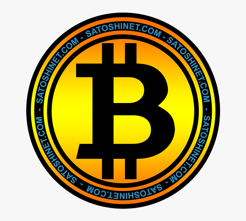 bitcoin logotipo skaidrus fonas)