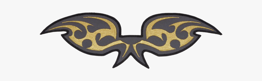 Gold Wings Reflective Embroidered Patch - Emblem, HD Png Download, Free Download