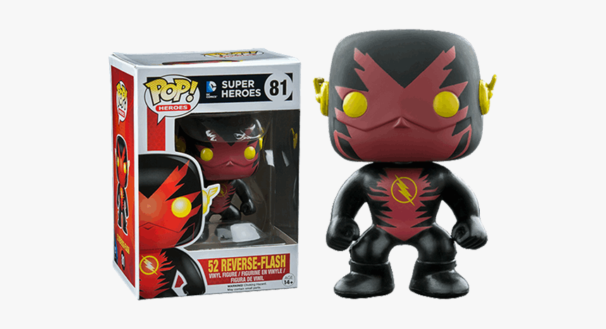 New 52 Reverse Flash Pop, HD Png Download, Free Download