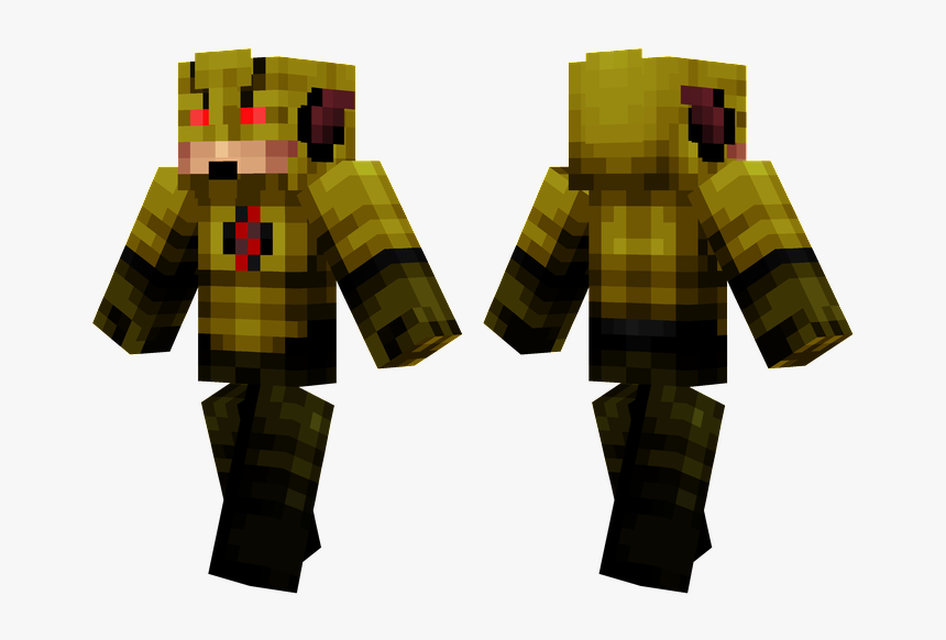 Minecraft Winter Skin Boy , Png Download - Minecraft Fnaf The Puppet Skin, Transparent Png, Free Download