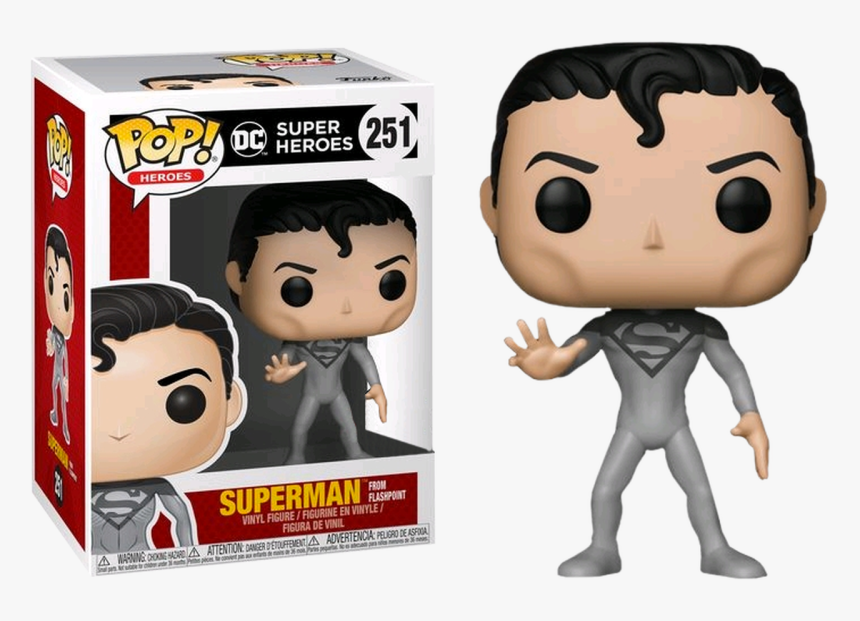 Flashpoint Superman Us Exclusive Pop Vinyl Figure - Funko Pop Superman Flashpoint, HD Png Download, Free Download