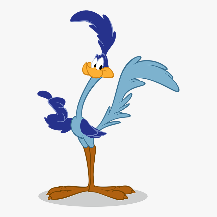 Coyote And The Road Runner Greater Roadrunner - Looney Tunes Road Runner Png, Transparent Png, Free Download