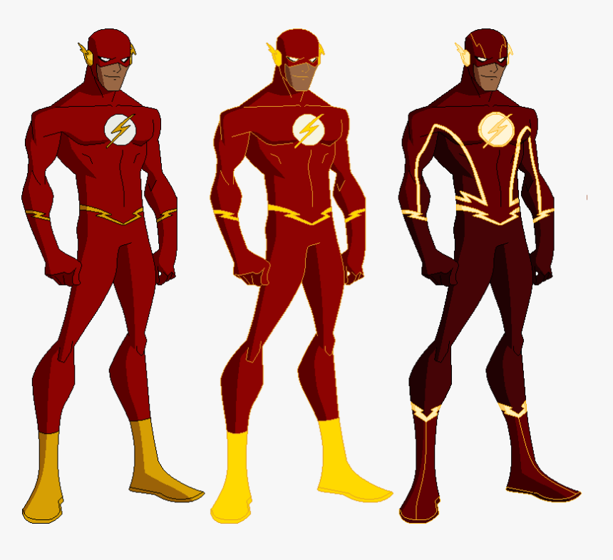 Transparent Flash Streak - Barry Allen The Flash Young Justice, HD Png Download, Free Download