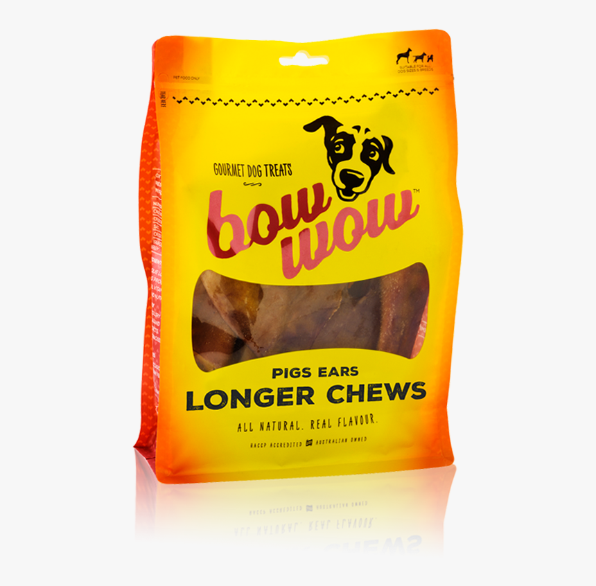 Bow Wow Pigs Ears Longer Chews - Dog, HD Png Download, Free Download