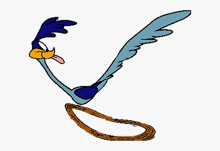 #roadrunner #looneytunes - Roadrunner Bird Looney Tunes, HD Png Download, Free Download